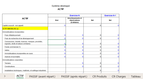 outils liasse fiscale