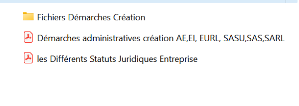 Dossier statuts juridiques